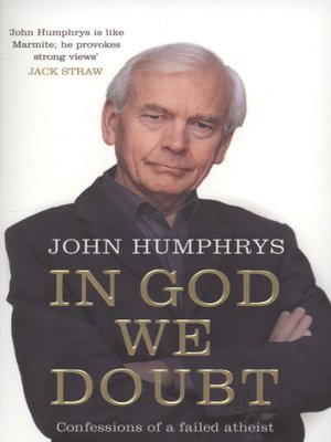 cover image of In god we doubt